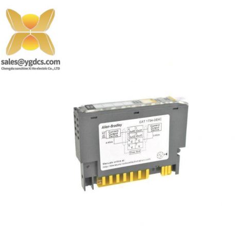 AB 1734-OE4C: 4-Channel Analog Current Output Module, Precision Control for Industrial Automation