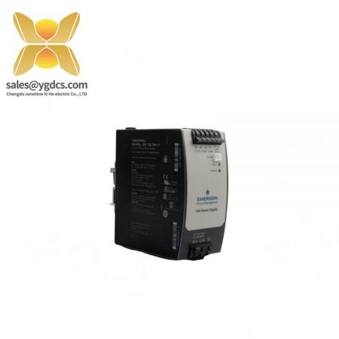 EMERSON 1X00781H01L Power Supply, High Efficiency & Reliability Module