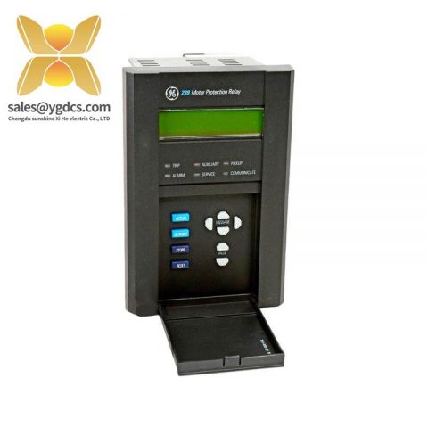 GE 239-RTD-AN Motor Protection Relay: Advanced Safety Solution for Industrial Control Systems