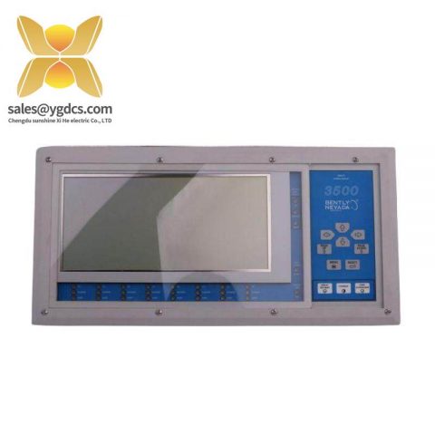 Bently Nevada 3500/93 System Display Screen Monitor 135785-02