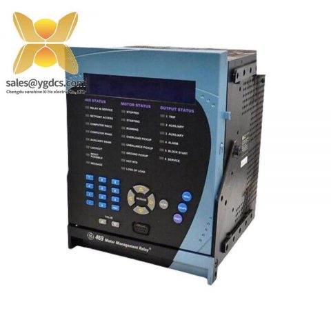 GE 469-P5-HI-A1-E-H Motor Management Relay, Advanced Control Solution for Industrial Applications