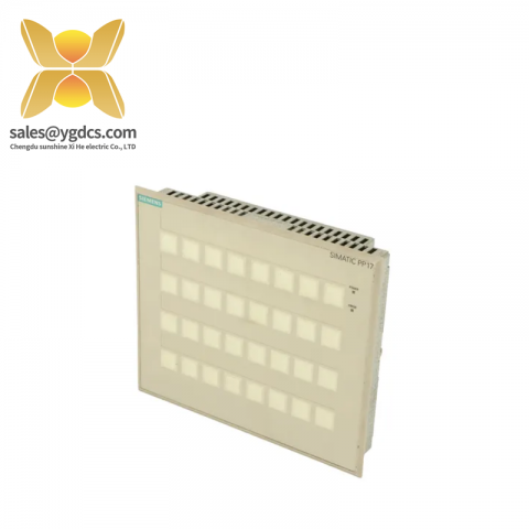 SIEMENS 6AV3688-3ED13-0AX0: Advanced Push Button Panel for Industrial Automation