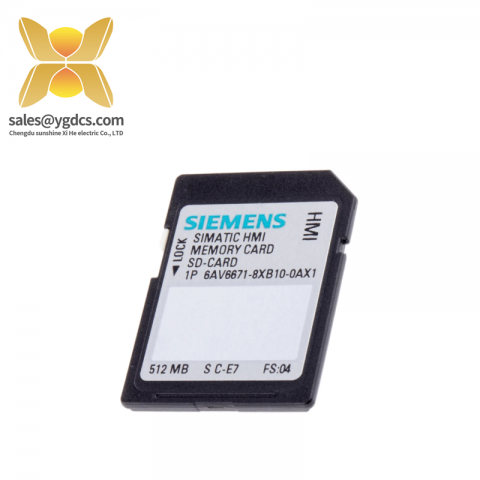 SIEMENS 6AV6671-8XB10-0AX1: SD Memory Card for SIMATIC Control Systems
