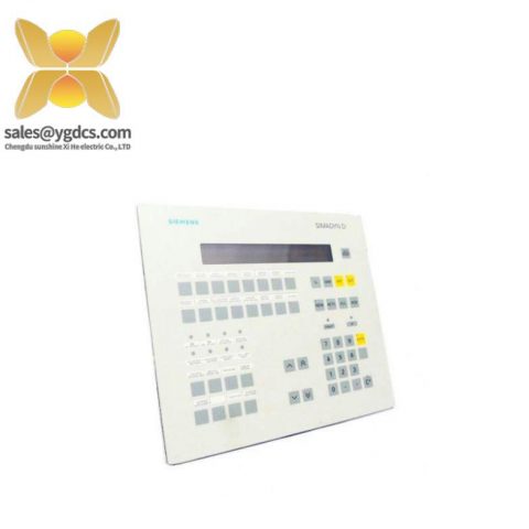 SIEMENS 6DD1670-0AF0 - SIMADYN D Operator Panel