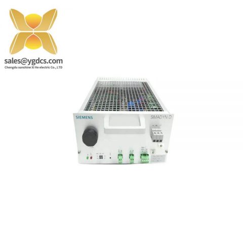 SIEMENS 6DD1683-0CD5 - High-Performance Power Supply Unit