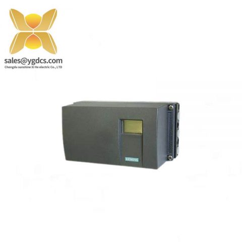 SIEMENS 6DR52100EG000AA0 Smart Electropneumatic Positioner for Industrial Automation