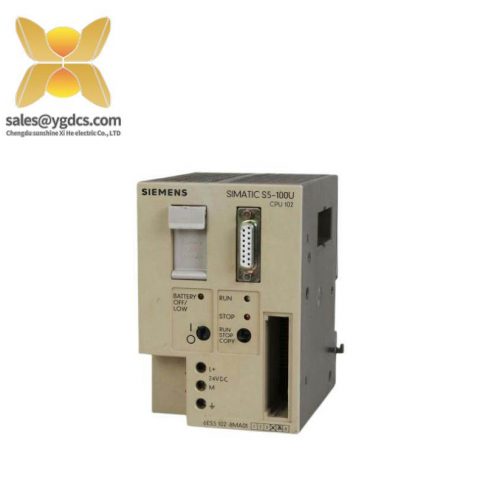 SIEMENS 6ES5102-8MA12 Central Processing Unit