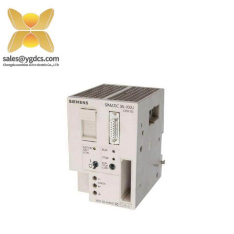 SIEMENS 6ES5103-8MA02 CPU103 Processor Module - Industrial Control Heart