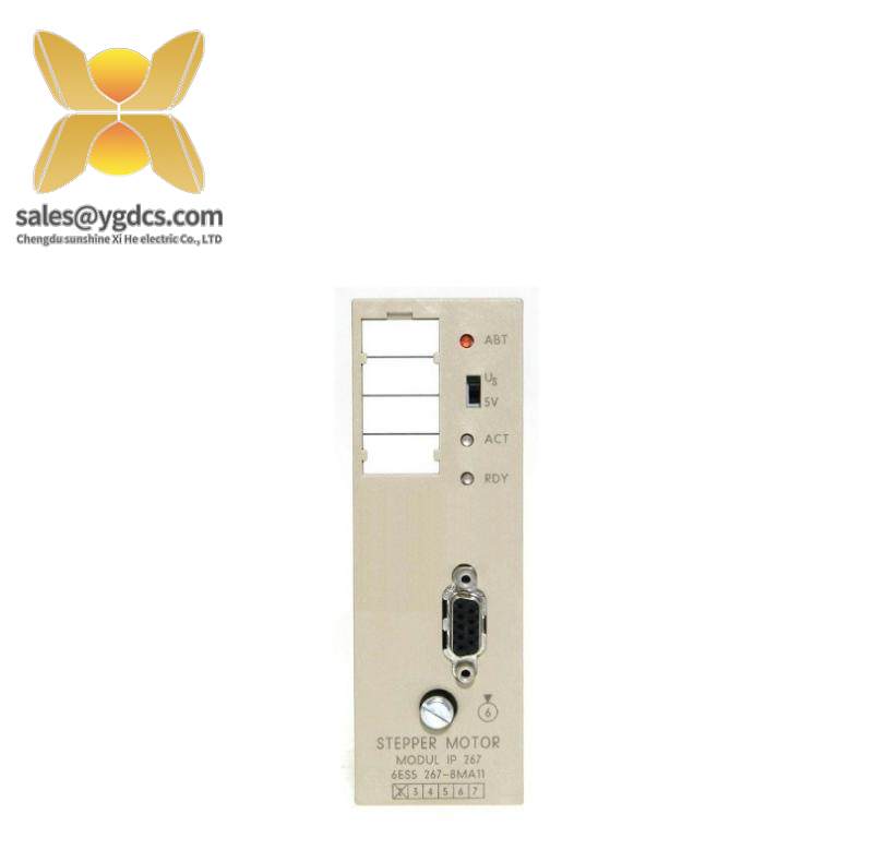 6es5267-8ma11_siemens_motor_control_module.jpg SIEMENS 6ES5267-8MA11 Motor Control Module: Drive Efficiency at its Peak