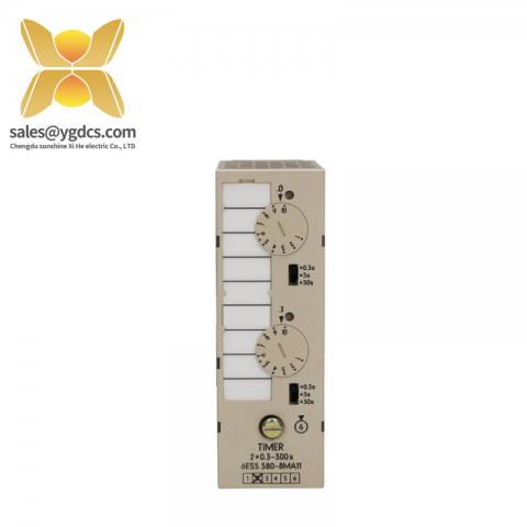 SIEMENS 6ES5380-8MA11: Precision Timing Module for Advanced Automation Systems