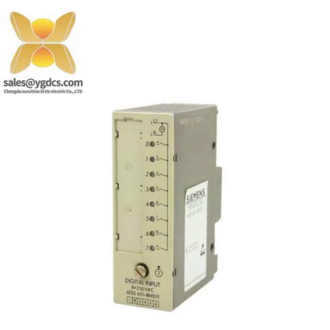 SIEMENS 6ES5431-8MD11 Digital Input Module - Comprehensive Control Solution for Industrial Automation