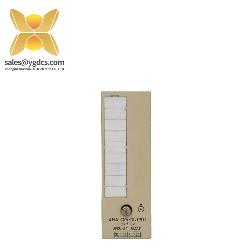 6es5470-8ma11_siemens_analog_output_module.jpg SIEMENS 6ES5470-8MA11 Analog Output Module for Industrial Automation