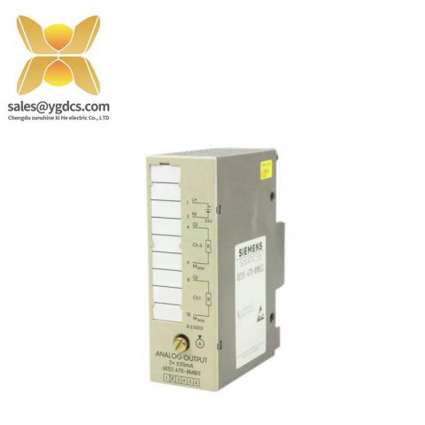 SIEMENS 6ES5470-8MB11 | Analog Output Module for Industrial Automation
