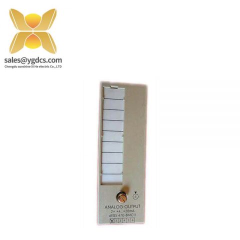 SIEMENS 6ES5470-8MC11 Analog Output Module for Industrial Control Solutions