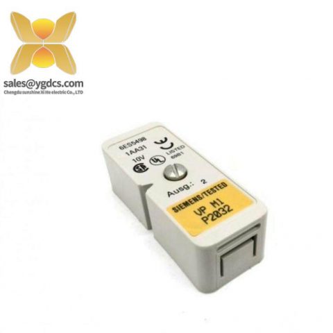 SIEMENS 6ES5498-1AA31 Analog Input SubModule for Industrial Control Systems