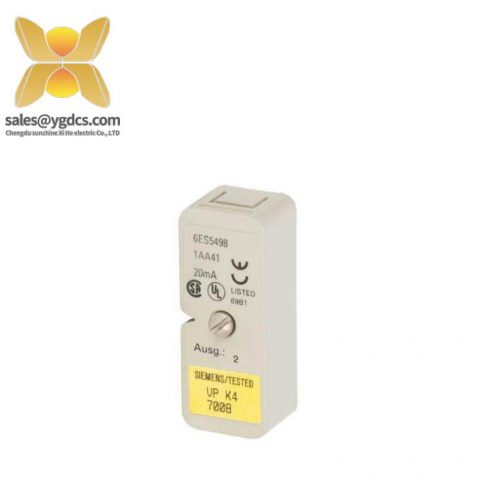 SIEMENS 6ES5498-1AA41 Analog Input SubModule