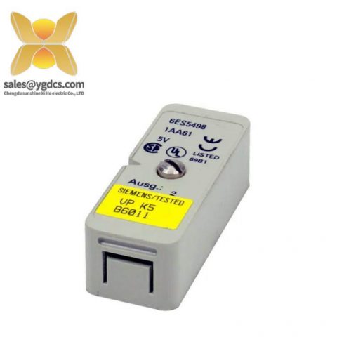 SIEMENS 6ES5498-1AA61 Analog Input Sub Module for Industrial Automation