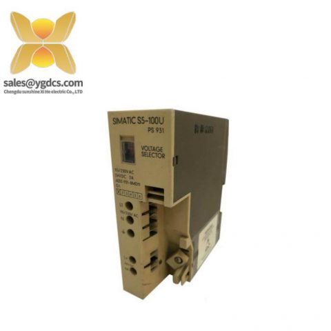 SIEMENS 6ES5931-8MD11 Modular Power Supply