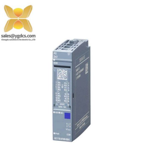 SIEMENS 6ES7135-6FB00-0BA1 Analog Output Module: Precision Control for Industry