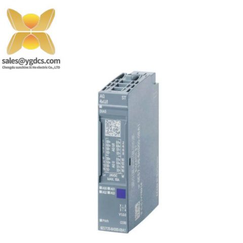 SIEMENS 6ES7135-6HD00-0BA1 ANALOG OUTPUT MODULE: Advanced Automation Solution for Industrial Control