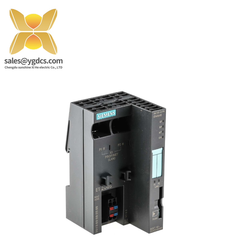 6es7151-3aa23-0ab0_siemens_et200s_im151-3_pn_st_interfacemodule.png SIEMENS 6ES7151-3AA23-0AB0 ET200S Interface Module, Integration Excellence for Industrial Automation