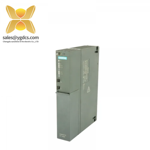 SIEMENS SIMATIC S7-400 Power Supply PS407, 10A, 120/230V UC, 5V/10A DV for Redundant Use