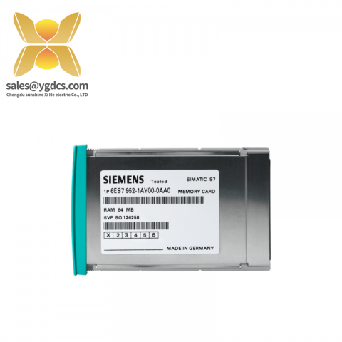 SIEMENS S7 RAM MEMORY CARD 6ES7952-1AH00-0AA0, Industrial Control Solutions
