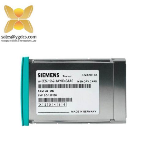 SIEMENS 6ES7952-1KP00-0AA0 SIMATIC S7 Memory Card, High-Speed Data Storage for Industrial Automation