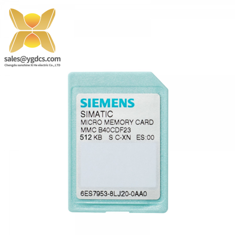 SIEMENS 6ES7953-8LF20-0AA0 Memory Card for Industrial Control