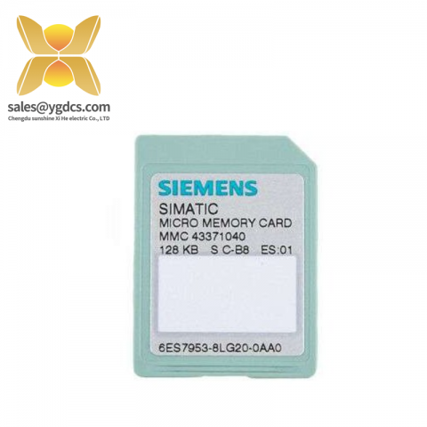 SIEMENS 6ES7953-8LG20-0AA0 Micro Memory Card for Industrial Control Systems