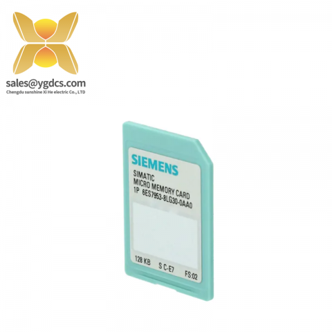 SIEMENS 6ES7953-8LG30-0AA0 S7 Micro Memory Card: Advanced Storage for Industrial Automation
