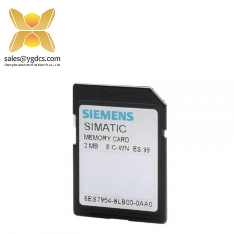SIEMENS 6ES7954-8LB00-0AA0 Memory Card for Industrial Control, Optimized for Global Adherence