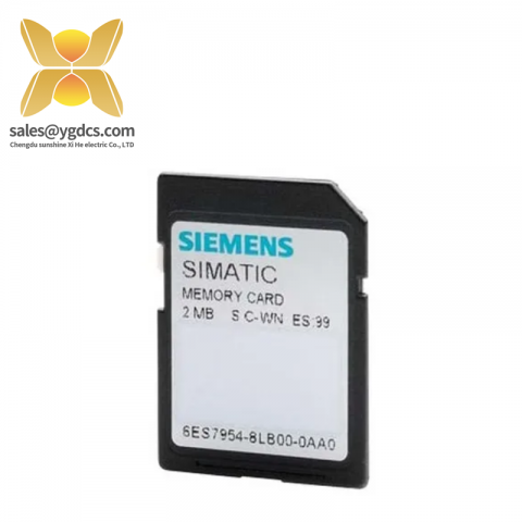 SIEMENS 6ES7954-8LB01-0AA0 Memory Card: Industrial Control Module, Advanced Data Storage Solution