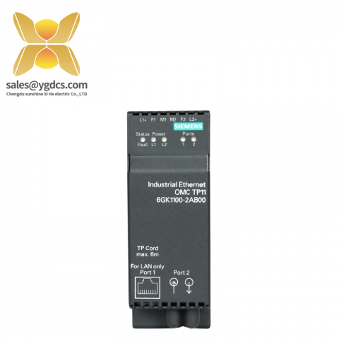 SIEMENS 6GK1-100-2AB00 Optical Media Converter - TP11, Precision Networking Solutions