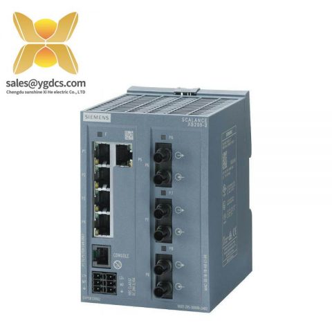 SIEMENS SCALANCE X204-2 Redundant Power Supply - Industrial Ethernet Switch