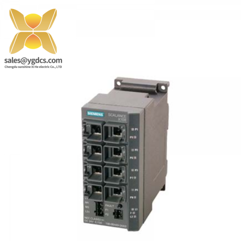 SIEMENS SCALANCE X108, 6GK5108-0BA00-2AA3, Industrial Ethernet Switch
