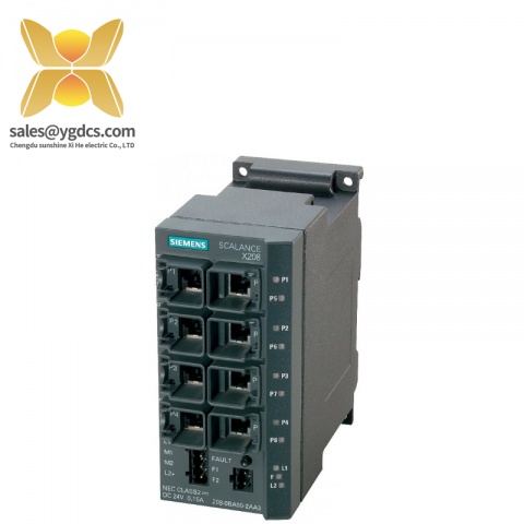 SIEMENS SCALANCE XF208 Managed Industrial Ethernet Switch