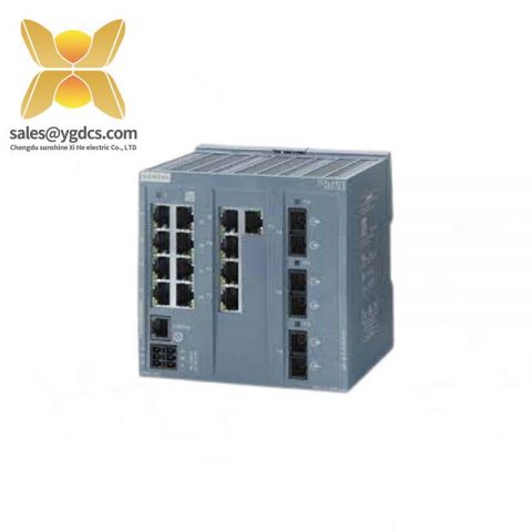 SIEMENS 6GK5213-3BD00-2AB2 Network Switch, High-Speed 810/100 Mbit Ports for Industrial Automation