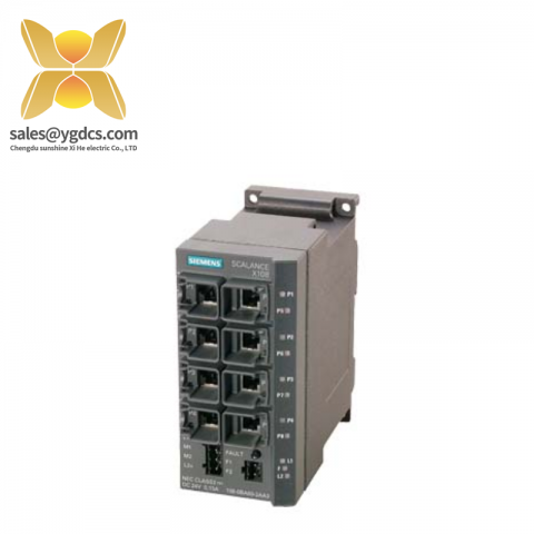 SIEMENS SCALANCE X108 Redundant Power Supply, High Reliability & Network Flexibility