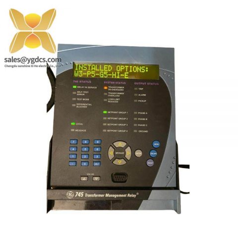 GE 745-W3-P5-G5-HI-R-E Relays - Precision Control for Transformers