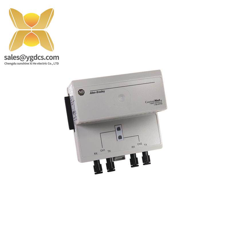 ab_1786-rpfm_dual_fiber_optic_channel.jpg Allen-Bradley AB 1786-RPFM Dual Fiber Optic Channel, ControlNet, Industrial Networking