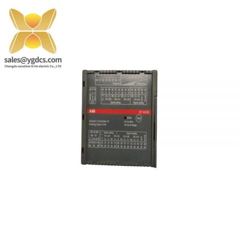 ABB 07AI91 GJR5251600R0278 Analog I/O Module for Industrial Automation