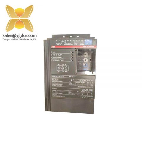 ABB 1SFA892006R1002: Advanced Soft Starter for Industrial Applications