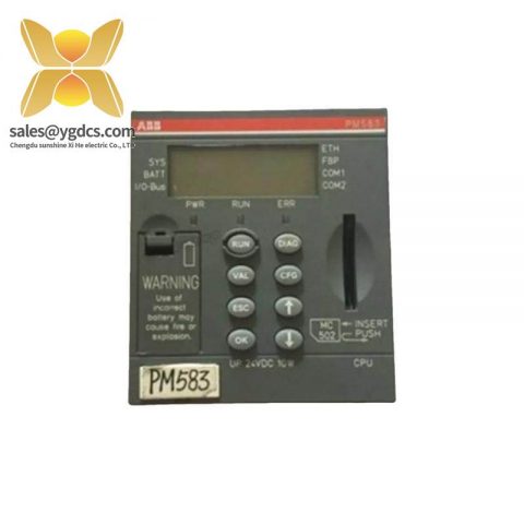 ABB AC500 CPU PM583-ETH: High Performance Modular Controller
