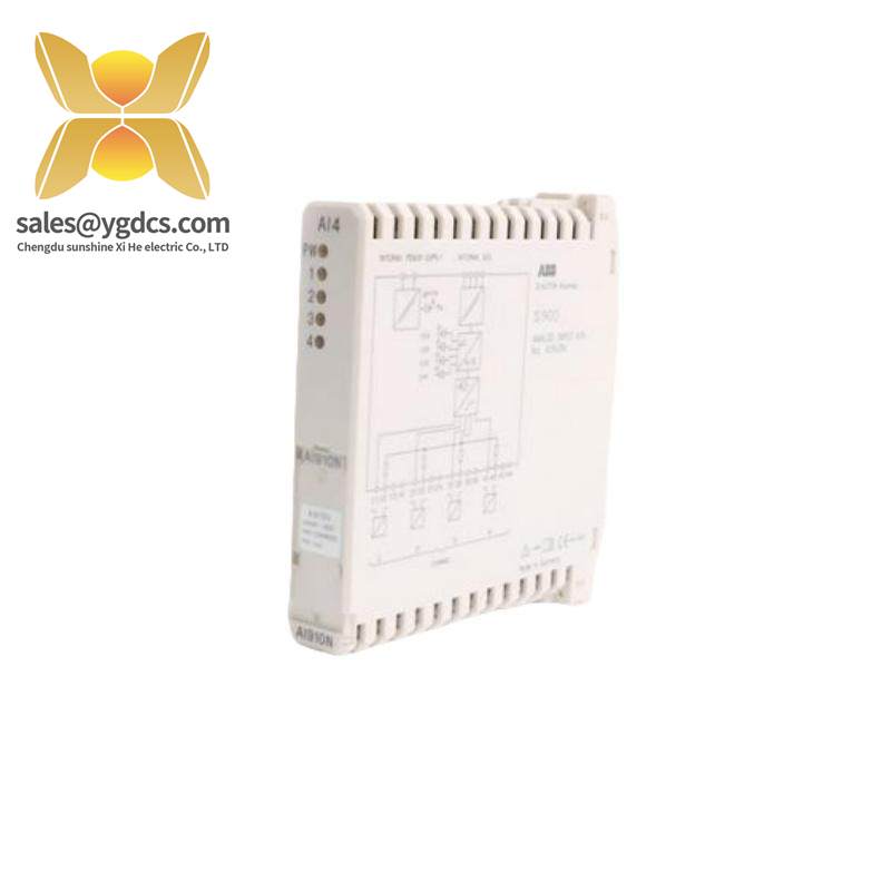 abb_ai910n_3kde175513l9100_redundancy_power_and_communication.jpg ABB AI910N 3KDE175513L9100 Redundancy (Power & Communication) - State-of-the-Art PLC Module