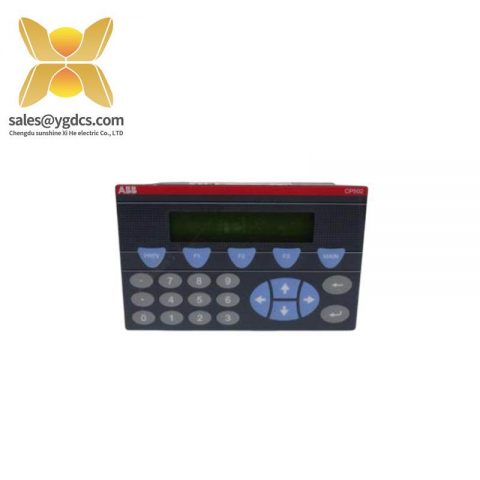 ABB CP502 Text Display Panel: Advanced Control System Interface, 1SBP260190R1001-A