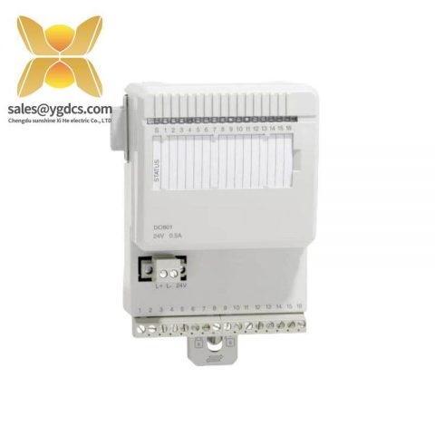 ABB DO801 3BSE020510R1: 24V 16 Channel Digital Output Module for Industrial Automation