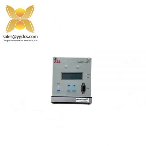 ABB EC-BOM-G009HLA012: Uvisor MFD Control Unit, Advanced Industrial Automation Solution