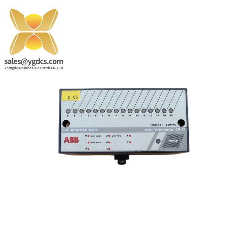 abb_icsi16d1_i_o_remote_unit_procontic.jpg ABB ICSI16D1 Industrial I/O Remote Unit for Procontic System, Compact & High Performance Control Solutions