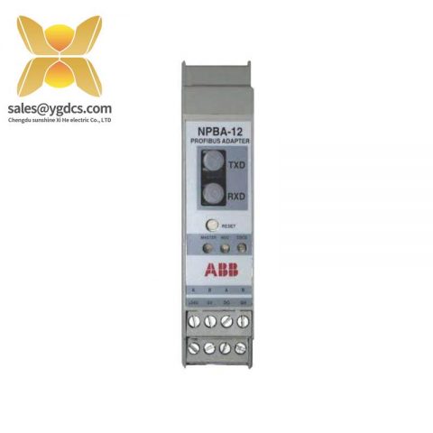 ABB NPBA-12 Communication Module: High-Performance Industrial Network Interface